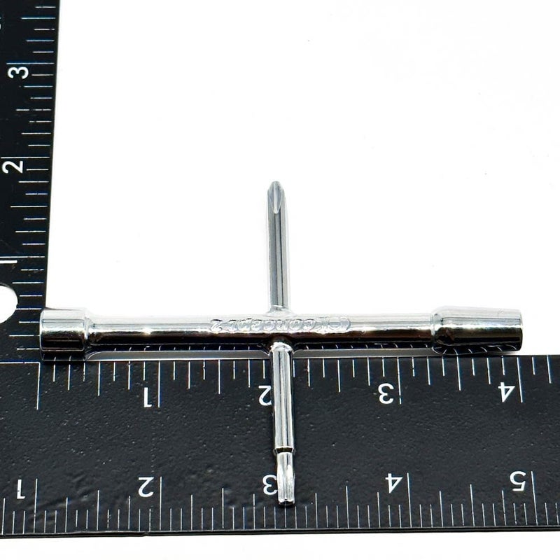OHIY Concept 2 Oar Rigging Tool 7034 for Fasteners on Oars, T20 Torx, 6mm Hex, #2 Phillips, 5/16"" Hex - Image 3